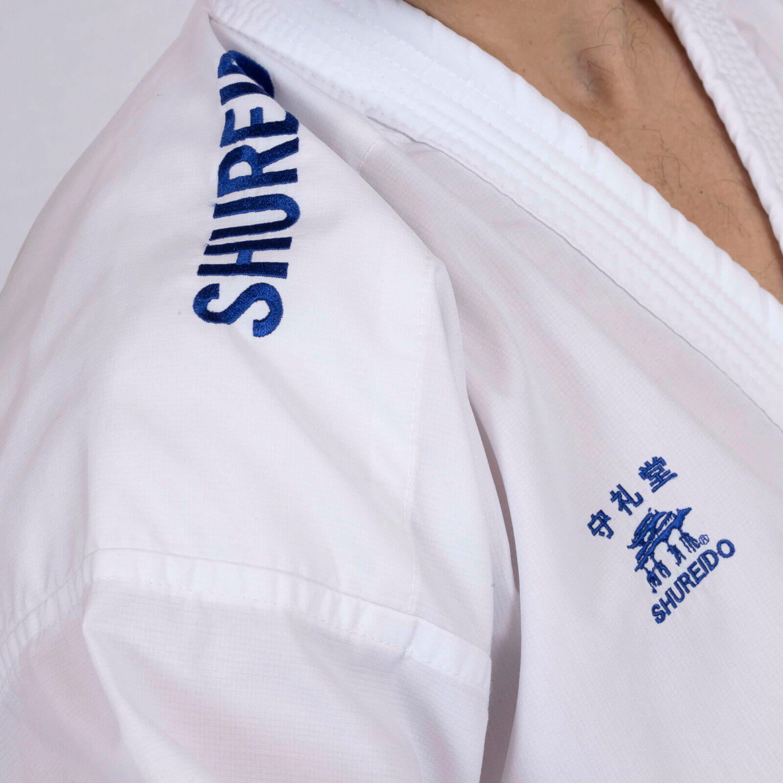 Kimono Karateanzug Set Shureido Waza - WKF 5 kimono-karateanzug-set-shureido-waza-wkf-blau