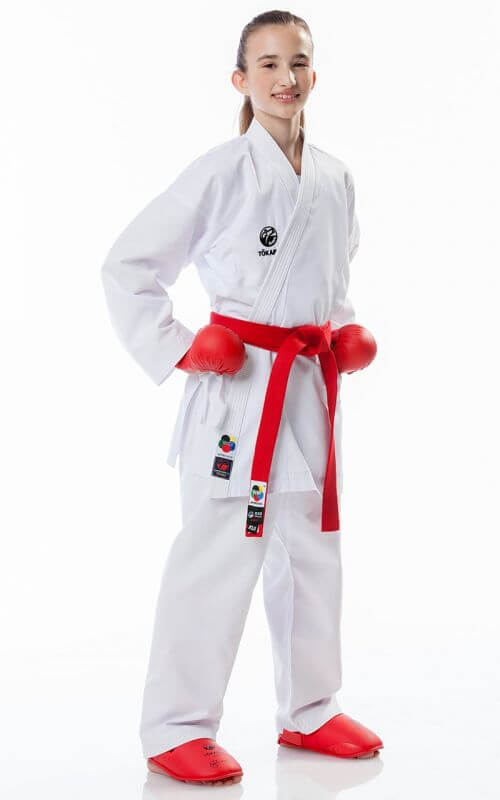 Tokaido Kumite Master Junior Karateanzug - Premiere League WKF 3 Karateanzug Tokaido Kumite Master Junior - Erste Liga WKF