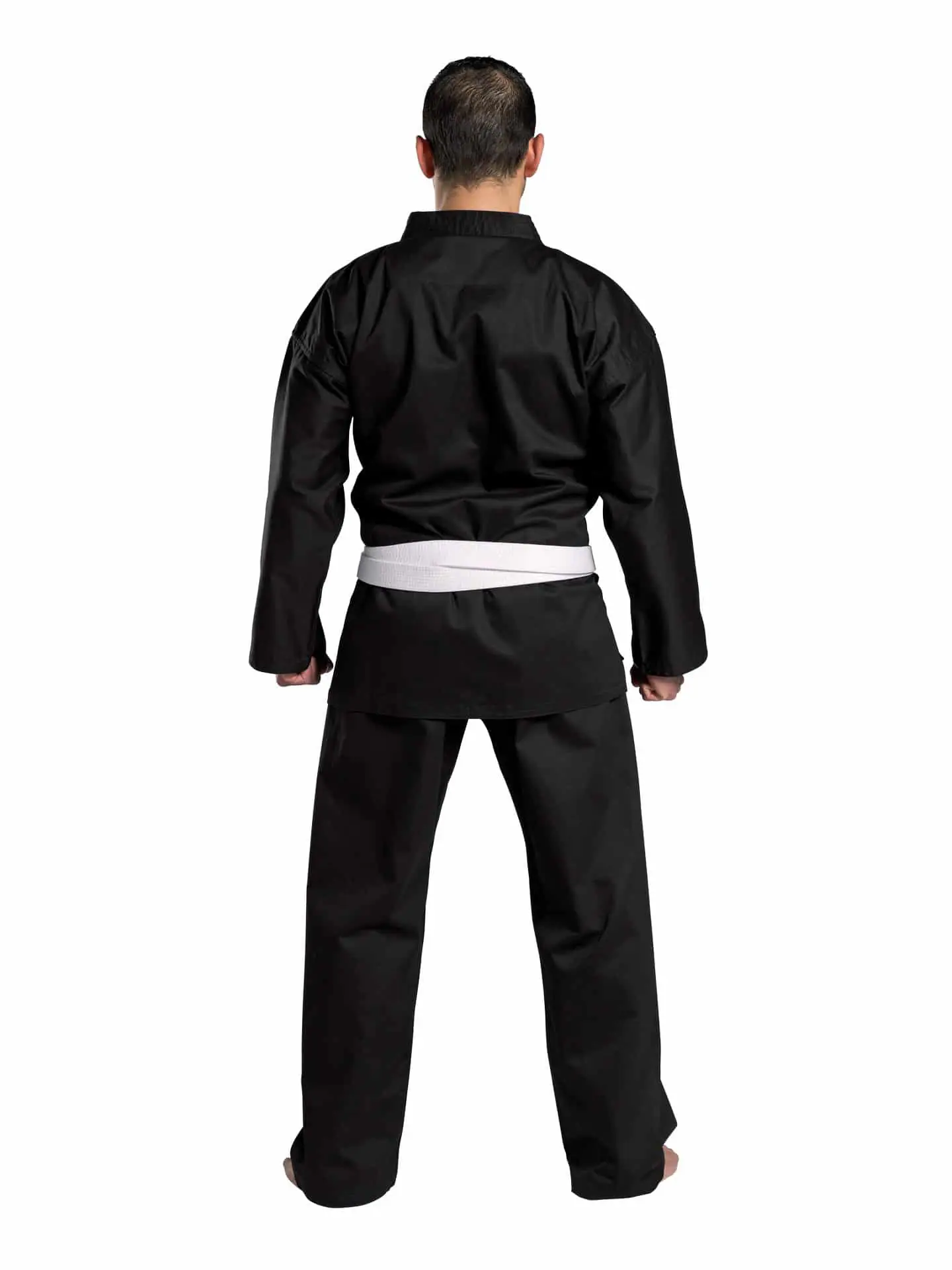 kimono-karateanzug-traditional-8oz-schwarz-rücken