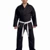 Kimono Karate Traditional Schwarz KWON 8oz face karategi