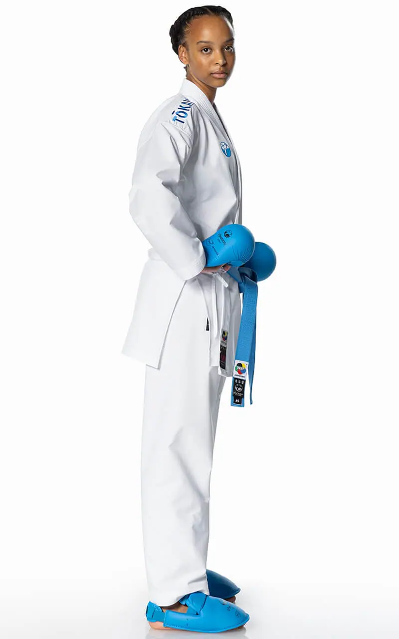 Karateanzug Tokaido Set Kumite Master Junior - WKF 13 kimono-tokaido-set-kumite-master-junior-wkf-blau-.