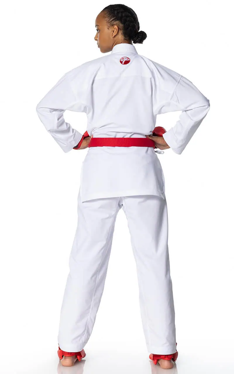 Karateanzug Tokaido Set Kumite Master Junior - WKF 5 kimono-tokaido-set-kumite-master-junior-wkf-rot-dos