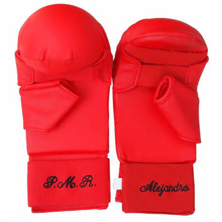 handschuh-schutz-karate-mit-rotem-daumen-kamikaze-personenstickerei
