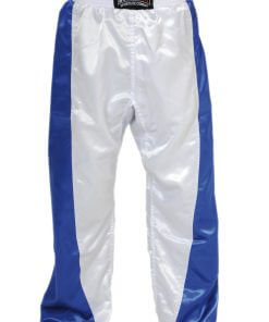Full Contact Hose BUDO-FIGHT-blau-weiss
