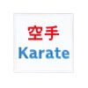 klebepflaster für taschen-tokaido-karate