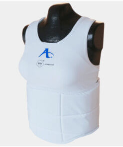 plastron-arawaza-body-de-protection-karate-dames-wcf-blanche