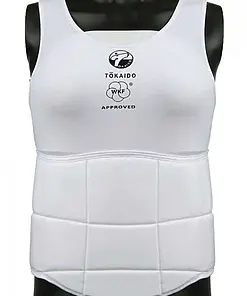 Body Protector Pro Tokaido Karate Brustpanzer für Damen - WKF-geprüft