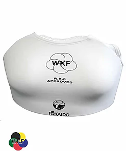 plastron-karate-frau-tokaido-wkf-schale-abnehmbar