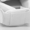 Karate Schienbein- und Fußschützer Adidas - weiß - WKF 10 protege tibia et pieds amovible