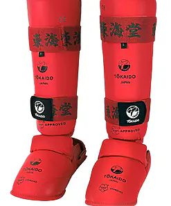 Schienbein- und Fußschützer Karate TOKAIDO Kanji WKF-zugelassen