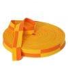 rollen-gürtel-karate-gelb-orange-karate-gi