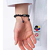 seishin bracelet sur karate gi sur poignet attache