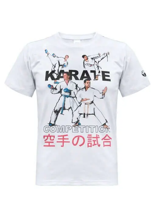 Tokaido Wettkampf Karate T-Shirt - Weiß