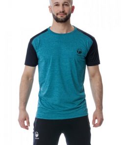 T-Shirt Tokaido Team WKF für Männer - blau/schwarzes Gesicht