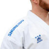 Shureido New Wave 3 Karateanzug Jacke mit Stickerei - WKF 13 Shureido Karateanzug-new-wave-3-mit Stickerei-blau-wkf