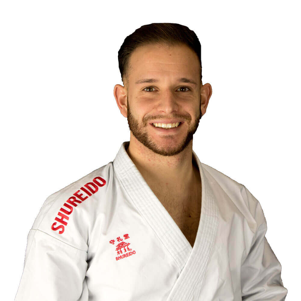 Shureido New Wave 3 Karateanzug Jacke mit Stickerei - WKF 3 Shureido New Wave 3 Karateanzug Jacke mit Stickerei